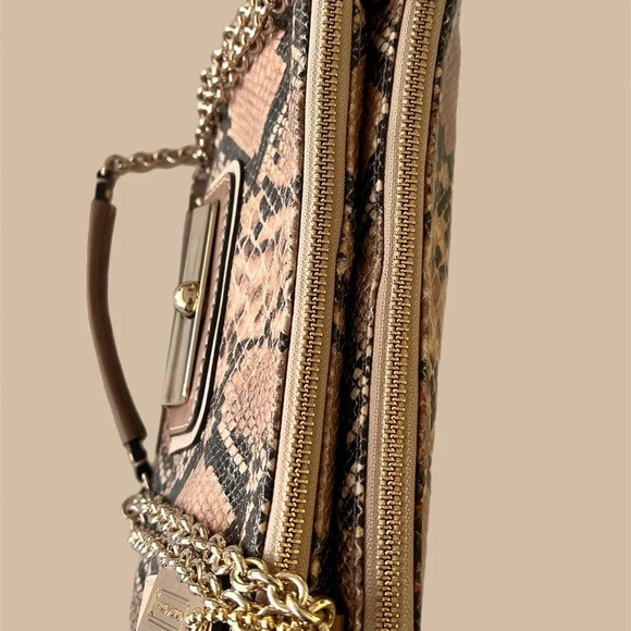 COACH Embossed Faux Python Innovation Leather Bag, Purse. New In Box. Elegant - Picture 15 of 15